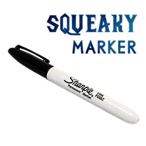 

Squeaky Marker Magic Tricks Find the Signed Card Magia Pen Close Up Stage Illusion Gimmick Prop Funny Mentalism Classic Toys