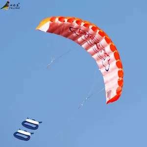 Spaß im Freien Sport Double Energy Line Dubbe Parafoil Parachas Arco -íris Sport Pita Pipa für Anfänger 6 Hauptverkaufskite Cabrinha - №4