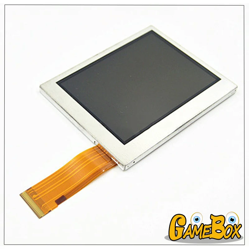 หน้าจอแสดงผล LCD ด้านบน/ด้านล่างของใหม่ของแท้สำหรับ nintend ndsconsole