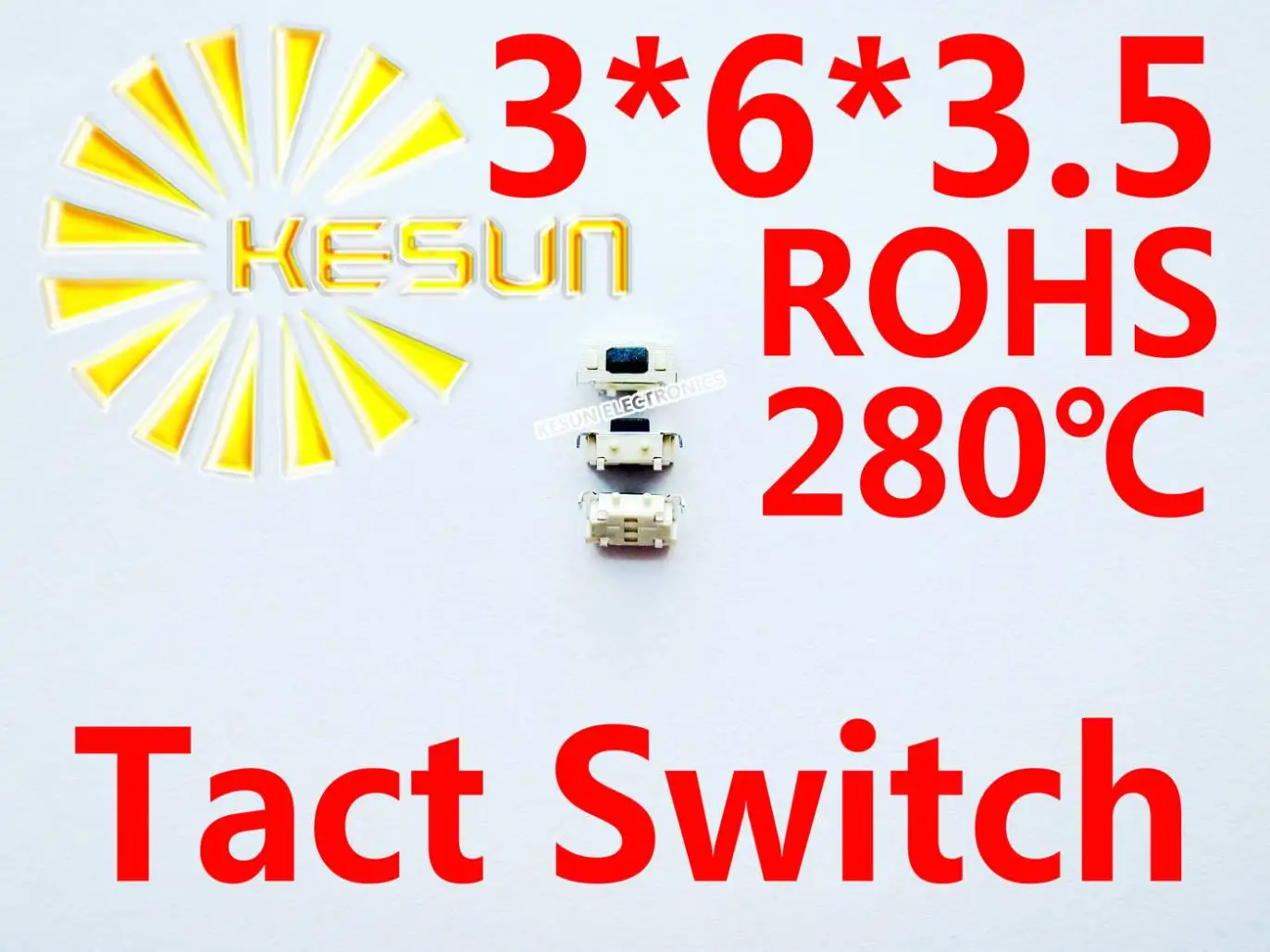 

FREE SHIPPING 1000PCS SMT 3X6X3.5MM Tactile Tact Push Button Micro Switch Momentary ROHS