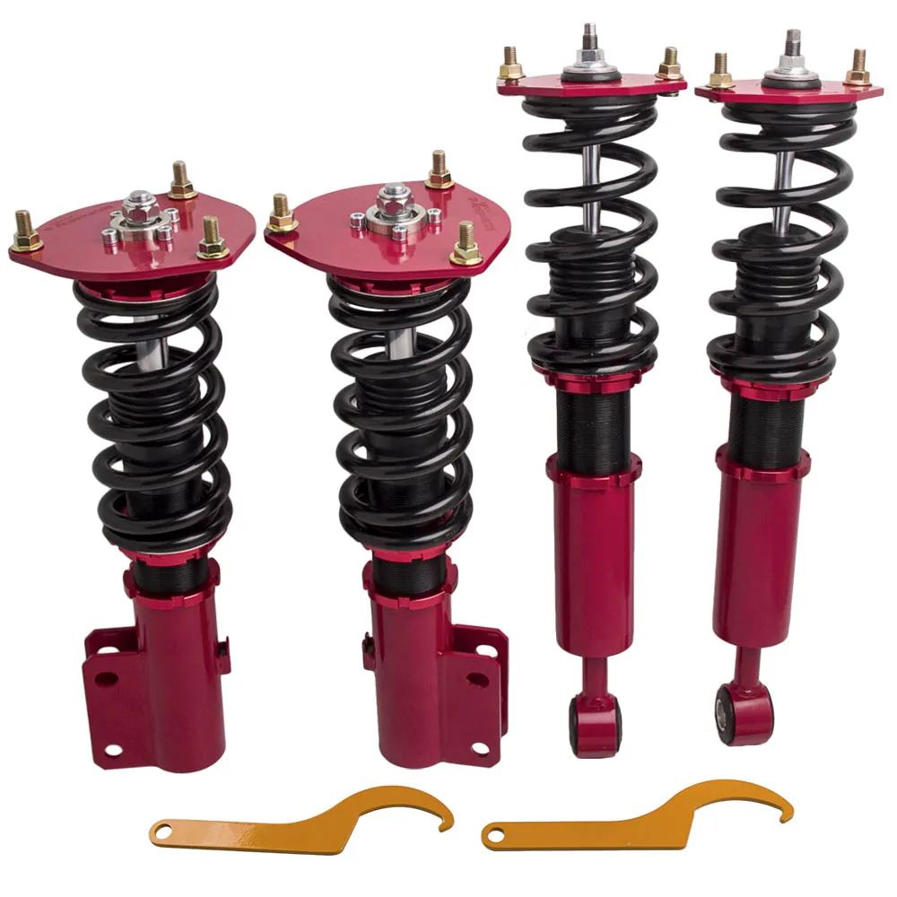 Adjustable height Coilover Suspensions for Mitsubishi 3000GT FWD 1991-1999 3.0L Coilover spring over strut