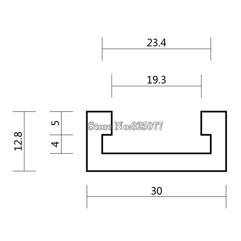 2PCS T-track length 400mm(16inch) T-slot Miter Track Jig Fixture Slot For Router Table Band Saw T-tracks KF917