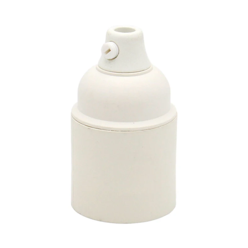 3 Pieces 10 Pieces E27 Bakelite Lamp Holder Plastic Light Socket E27 Scerw Lamp Base Bulb Holder Fittings