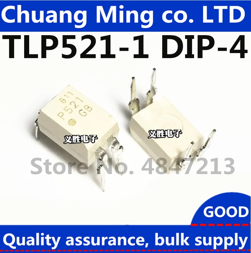 Free Shipping 1000pcs/lot TLP521 TLP521-1GB P521 TLP521-1 DIP-4 In stock