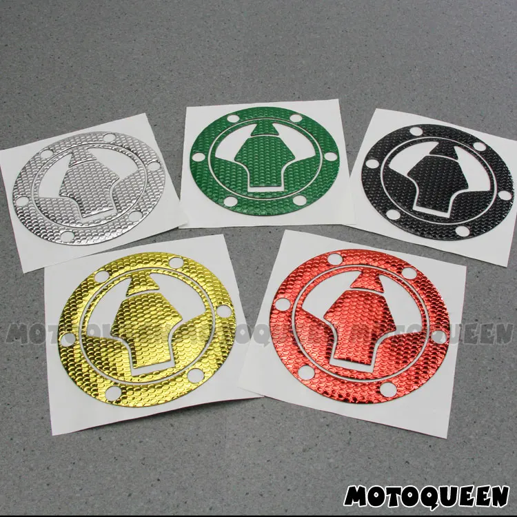 1PCS 3D Motorcycle Fuel Gas Oil Cap Protector Cover Pad Sticker Decals For Kawasaki Ninja 250 300 Z250 Z250SL EX300R Ninja250