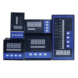 4-20mA DC input water liquid level pressure controller with 4 ways relay and DC24V voltage output water liquid level meter