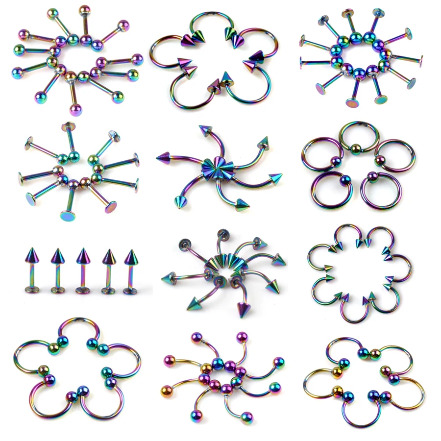 Chic 10Pcs Tragus P…