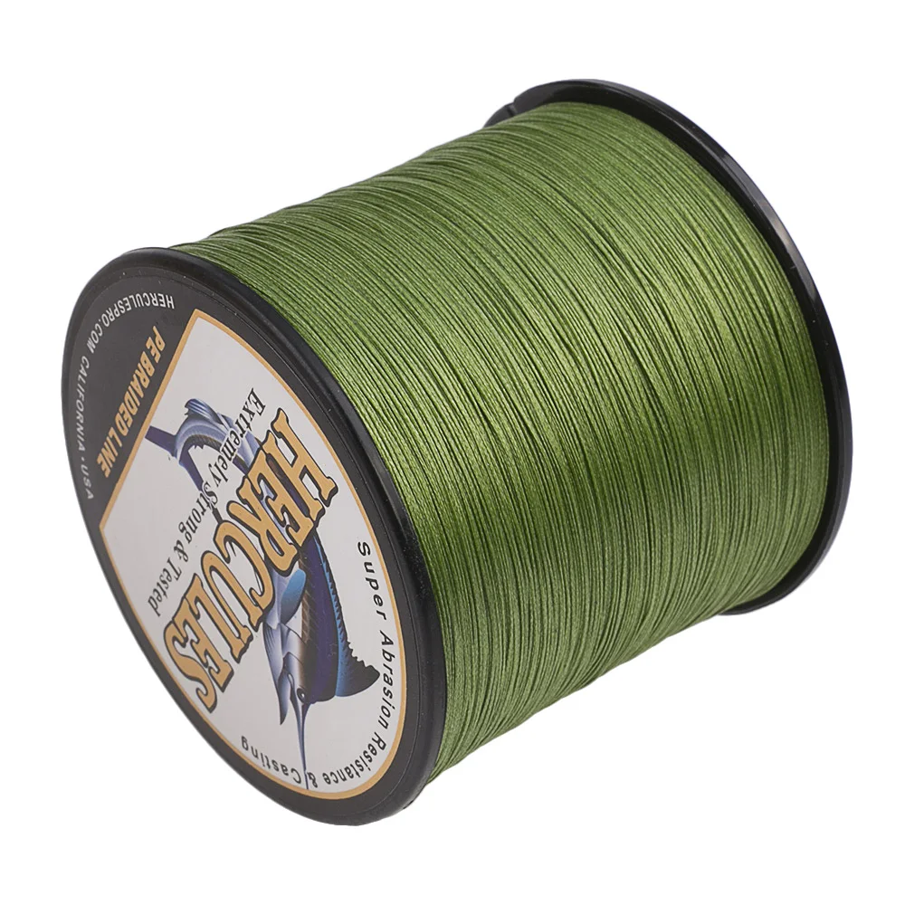 Hercules Fishing Line 8 Strand Braided Multifilament 10-300LB Super Pe 100-2000M Pesca Carp Fishing Cord Russia Lake Accessories