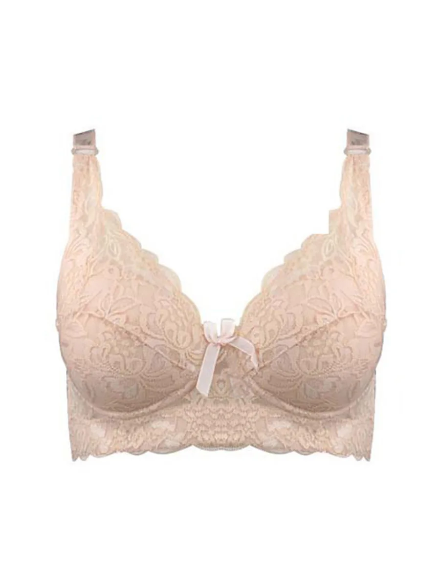 Women's Plus Size Lace Underwire Bralette