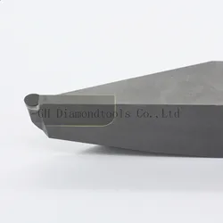 Lathe Cutters Ponta de Diamante, Ferramenta de Torneamento de Cubo De Roda De Alumínio, PCD Carbide, Ferramentas De Acabamento, Automotivo, Tamanho 20 ou 25mm X L150 mm, X R3