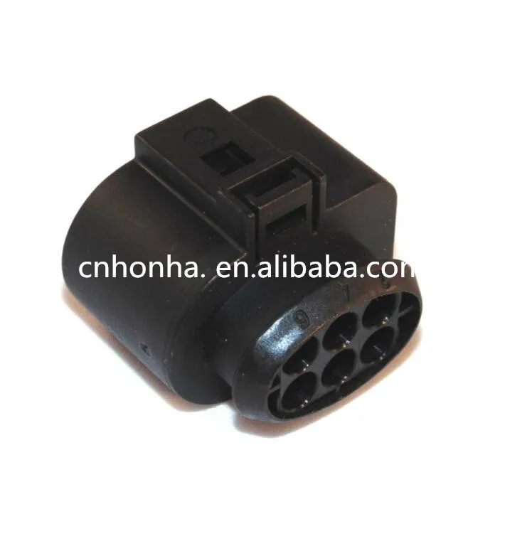 Free shipping 10/20/50 pcs 6 pin 3.5mm Kit LSU 4.2 sensor connector 1J0973733 1J0 973 733 case