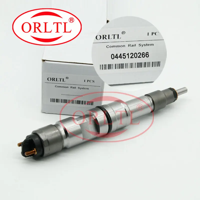 ORLTL 0445120266 Auto Fuel Inyection 0 445 120 266 Diesel Oil Injectors 0445 120 266 For Weichai 612640090001 612630090012