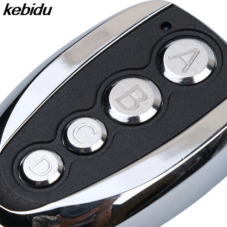 kebidu ABCD Copy Key Control 433MHZ Remote Cloning 4 Channel Auto Car Garage Door Duplicator  For Universal Garage Door Gate Key