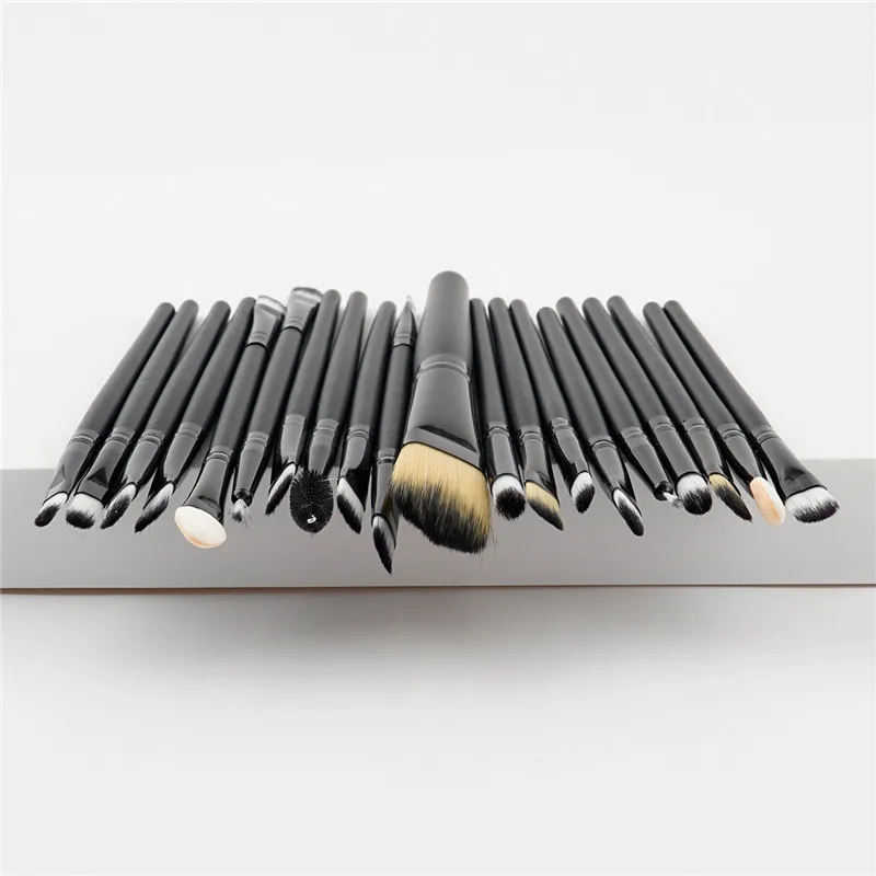 Pro Makeup Brushes Set Include Foundation Concealer Eye Shadow Eyeliner Eyelash Lip Powder Brushes Kit Makeup Tools 20pcs/set