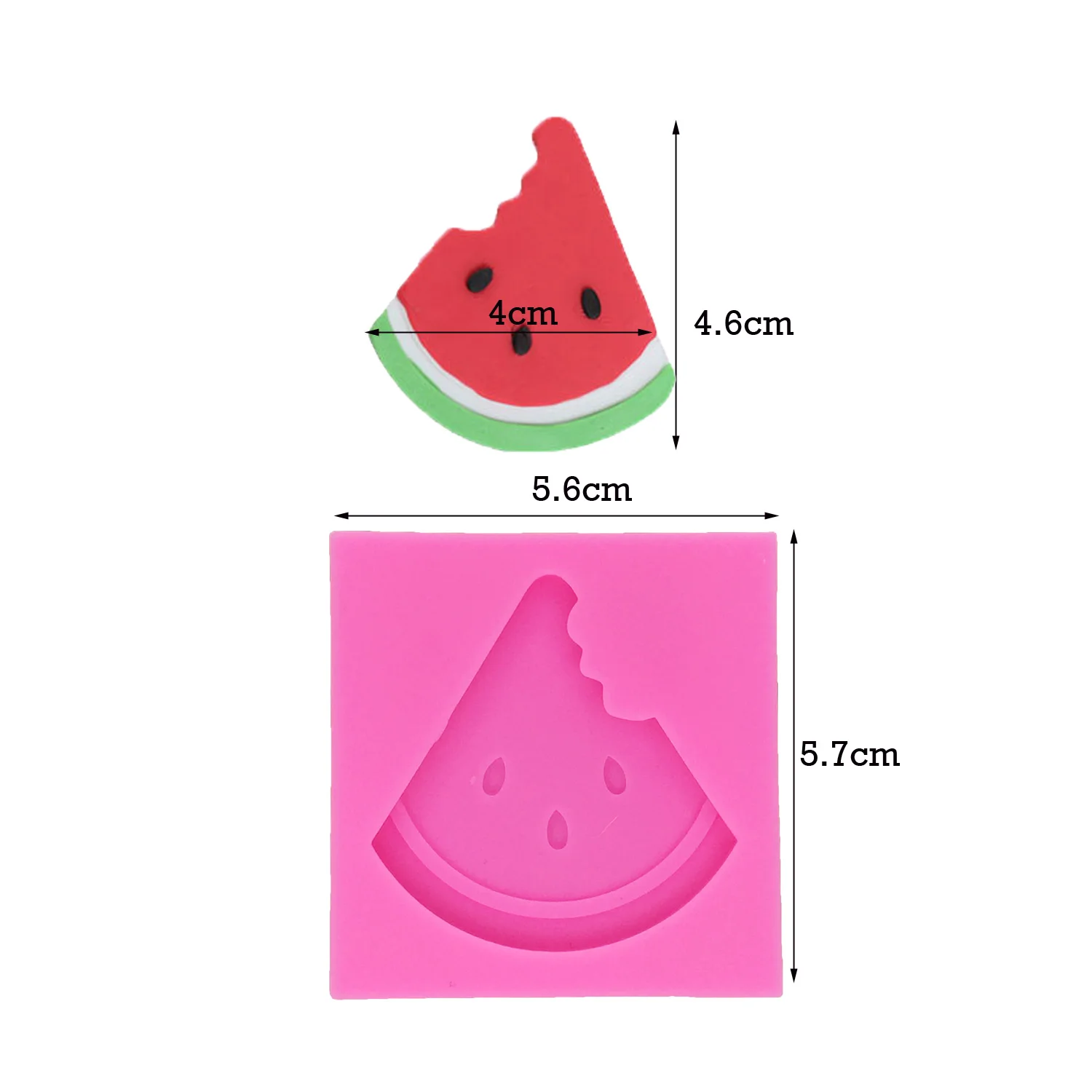 3D Fruit Watermelon Silicone Fondant Cake Molds Chocolate Candy Biscuits Moulds DIY Cake Decorating Baking Tools T1194