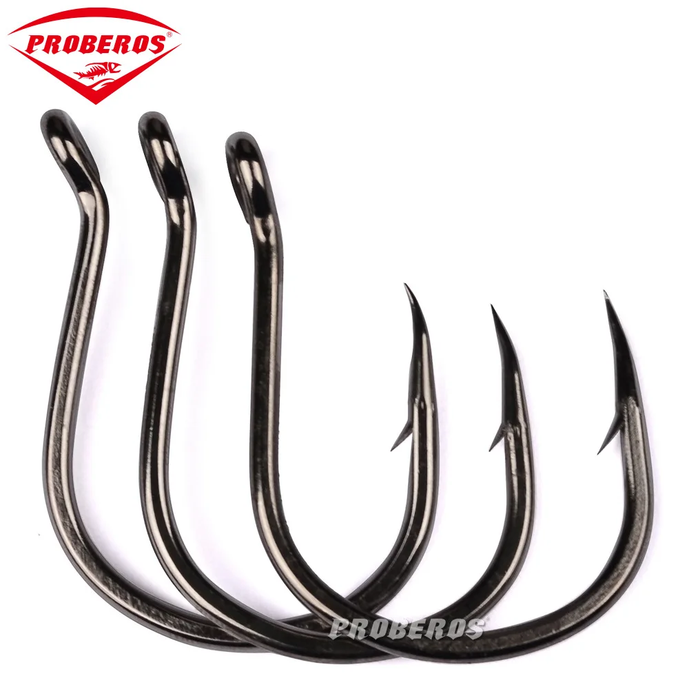 

100pcs/lot Fishhook Assorted Jig Big Fishing Hooks Bait Holder Worm Hook Free Shipping