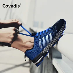 Men's Casual Sneakers Shoes Men Classic Breathable Flats Air Mesh Mountaineering Shoes Outdoor Comfortable Walking Basket Shoes