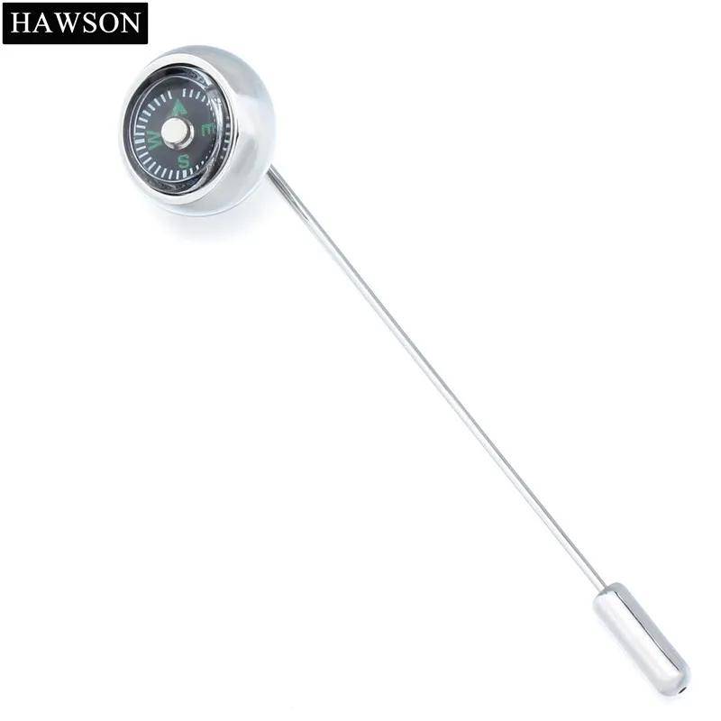 

Novelty Movement Compass Brooches for Dresses Fashion Round Pattern Pin and Brooches