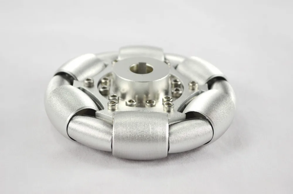 1pcs 127mm Aluminum Single Omni Wheel For Ball Balance Ballbot 14210 Single Chip For Smar Car Chassis DIY Robocup/Robocon