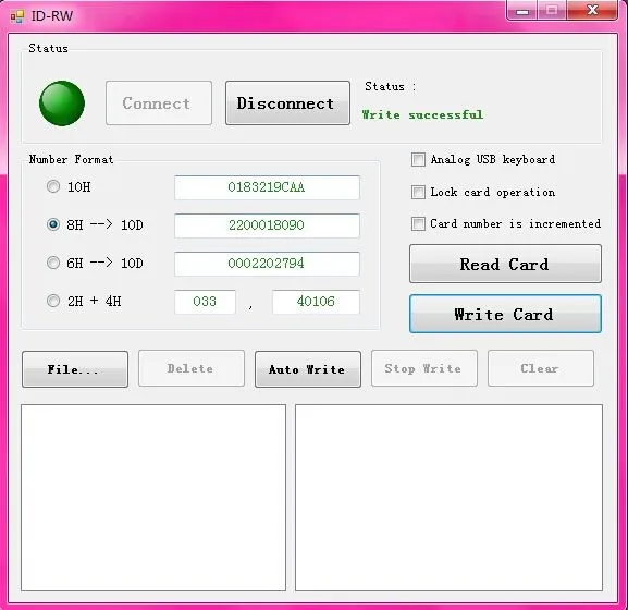125 KHZ RFID ID Card Reader Writer Duplicater Per Access Control + 5 PZ EM4305/T5557 Tag + Nodriver DEMO Software
