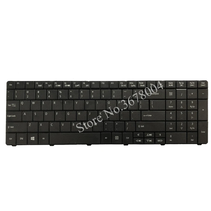 US Keyboard for Acer TravelMate V5WC1 P253 P453 P253-E P253-M P253-MG P453-M P453-MG US Black PK130PI1B04 MP-09G33SU-6981W