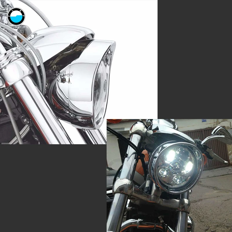 1 pcs 5.75 inch LED Headlight Trim Ring for motorcycle  sportster 883 5 3/4\