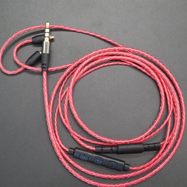 MMCX Giao Diện Cáp Tai Nghe SE215/425/535/846/UE900 Thay Thế Dòng