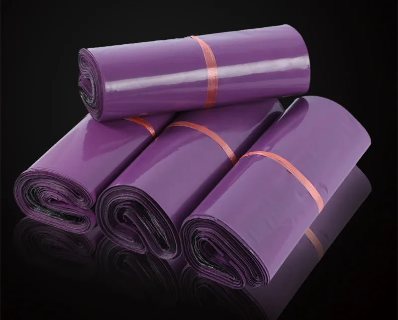 

38*52cm Purple Color Poly Mailing Bags Self-Adhesive Courier Poly Plastic Bags Express Mail Packing Bag 100pcs/lot Free shipping