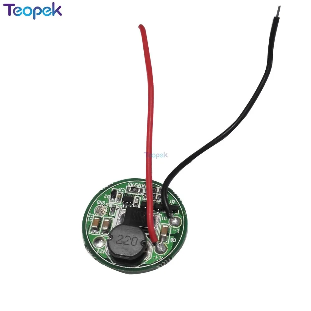 2pcs XHP50 One Mode Led Driver Input DC12V~24V 2-2.5A Lighting Transformers For XHP-50 Flashlight Torch Led Light