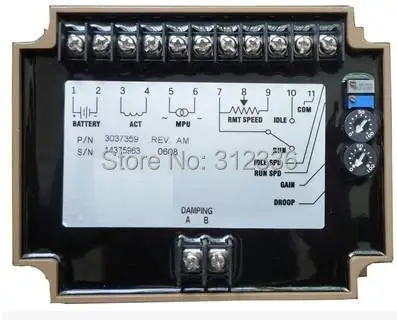 

Free Shipping EFC 3037359 SPEED CONTROL UNIT Generator accessories speed controller governor speed control board