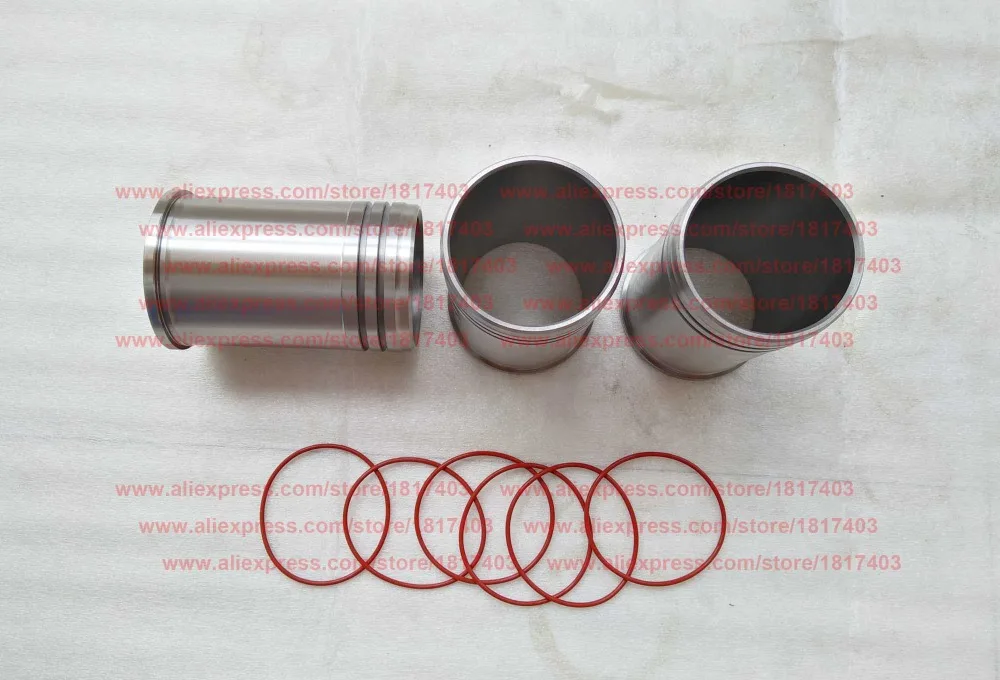 

JDM490 / JDM490T3, Cylinder Liner/Cylinder Sleeve + Water sealing ring, Jiangdong diesel engine parts