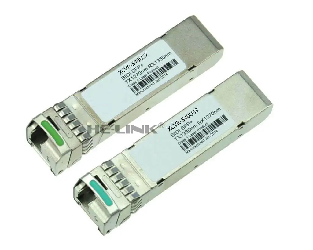 

LODFIBER XCVR-S40U27/XCVR-S40U33 CI-ENA Compatible Pair of BiDi SFP 10G 40km Transceiver