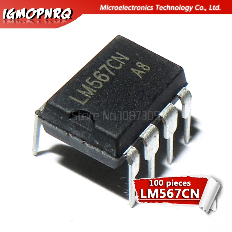 100PCS LM567CN DIP8 LM567C DIP LM567 new and original IC