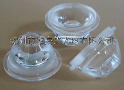 1w 3w Led lens 20mm Concave Shamian lens ,25 degrees 45 degrees 60 degrees , high power lens