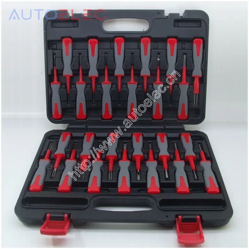 AT25S tool Wiring connector Pin Release Extractor Crimp Terminal Removal Dismount Tool Kit for audi VW Molex DELPHI tyco AMP