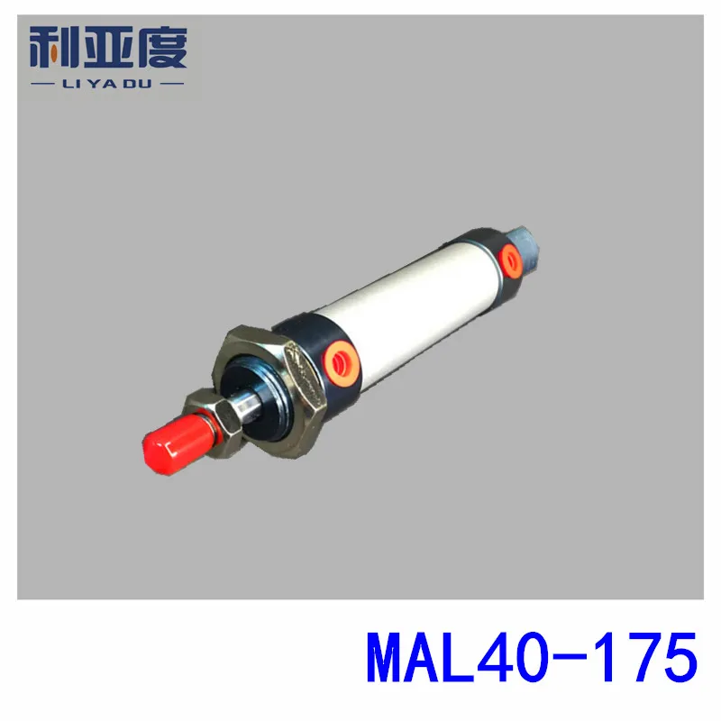 MAL40x175 Aluminum alloy mini cylinder  MAL40-175 Pneumatic components 40mm bore 175mm storke