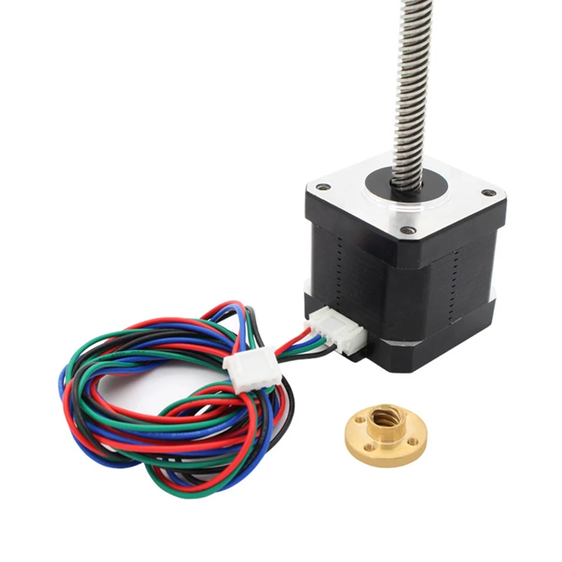 42.3X42.3X48mm Stepper Motor With T8 Lead Screw 263mm For ANYCUBIC mono 4 3D Printer Z Axis