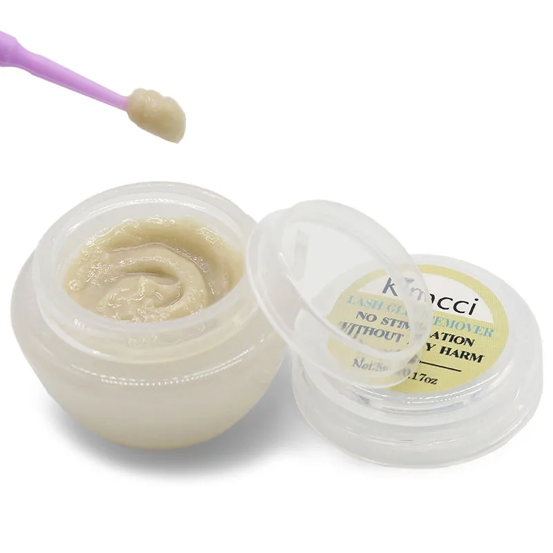 

Kimcci 10 шт./лот профессиональный безопасный средство для удаления клея для ресниц инструмент для наращивания ресниц крем 5 мл высокое качество ароматический запах средство для удаления клея