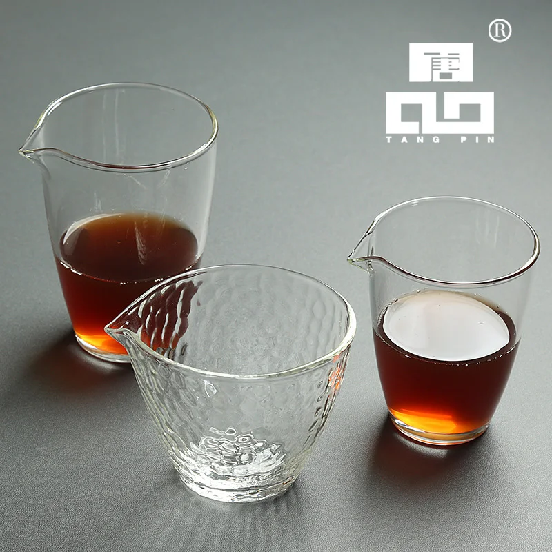 

TANGPIN heat-resistant glass tea pitcher chahai glass gongdaobei tea accessories