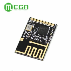 Mini NRF24L01 + 2.4GHz 1.27MM RF Wireless Module Mini Version Power Enhanced Version SMD Receiver Transceiver Board 1.9v~3.6v