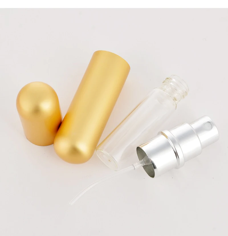 50 Teile/los 5 ml Tragbare Mini Aluminium Nachfüllbare Parfüm Flasche Mit Spray Leere Kosmetische Behälter Mit Zerstäuber Für Reisenden – Detail 13
