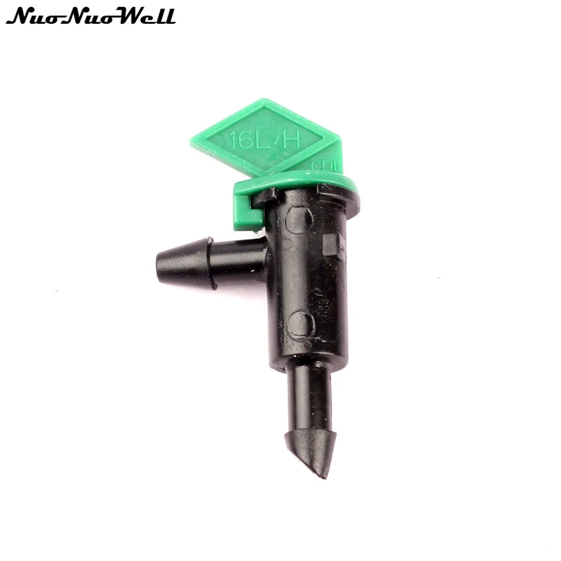 500pcs Green 16L Detachable Flag Drippers Horticulture Bonsai Fruit Flower Watering Drip Irrigation System Drip Emitters