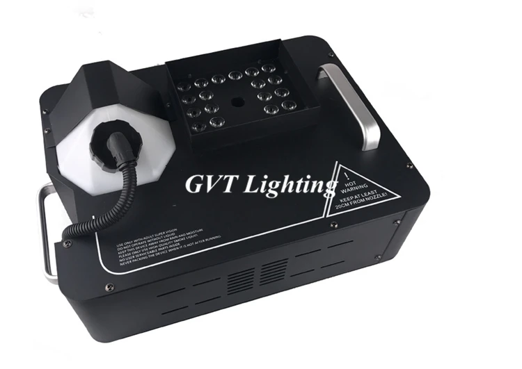 Imagem -02 - Rgb Dmx512 Led Controle Remoto sem Fio Up-forward Máquina de Névoa 1500w Led 24*9w