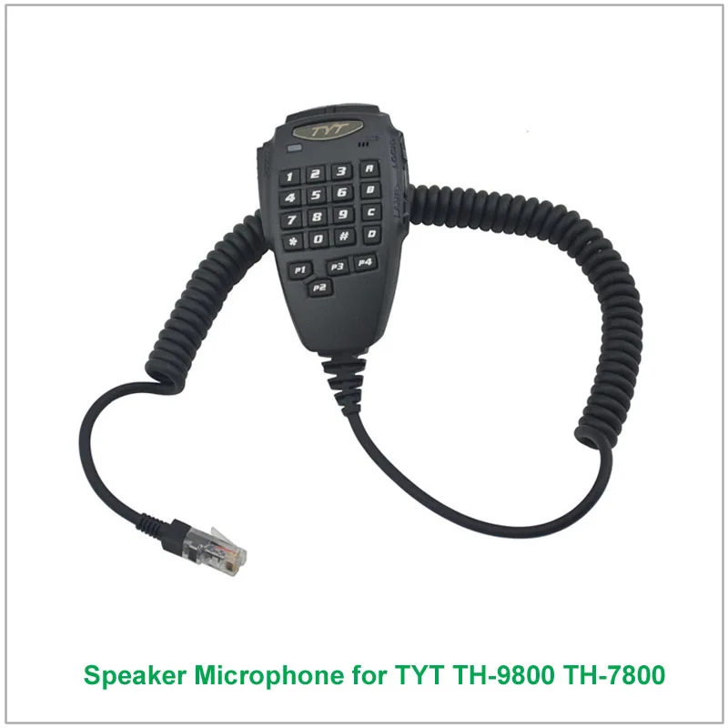 

Original TYT 6 Pin DTMF Handheld Speaker Microphone for TYT TH-9800 TH-7800 TH9800 TH7800 Amateur Mobile Transceiver