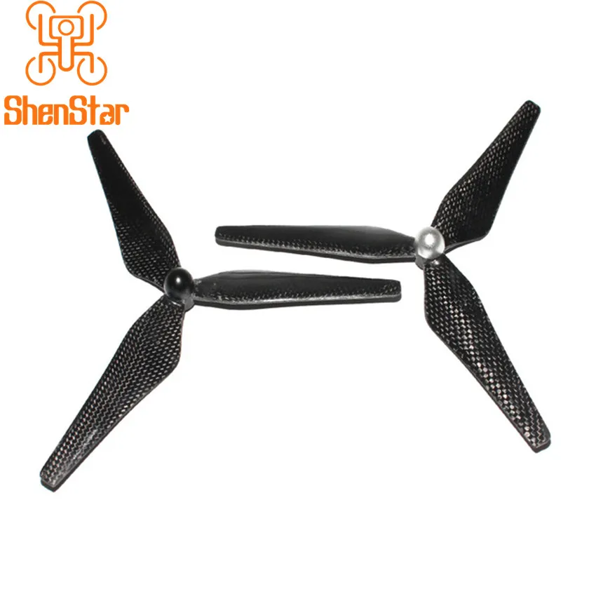 RCレース飛行機用の3つのアクセサリ,カーボンファイバー,プロペラcw cw cw,9450, 1ペア