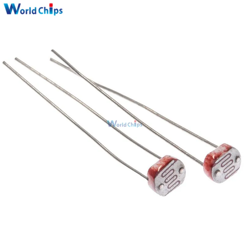 20Pcs LDR Photo Light Sensitive RESISTOR Photoelectric Photoresistor 5528 GL5528
