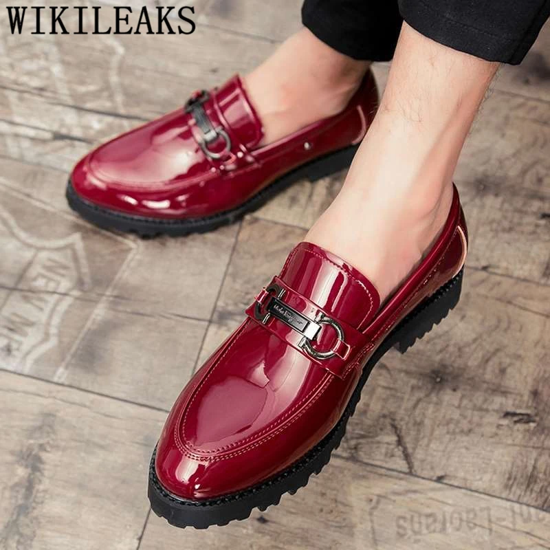 Brands Italian Leather Shoes Men Dress Shoes Zapatos Hombre Erkek Ayakkabi Vestidos Casamento Wedding Shoes Oxford Shoes For Men