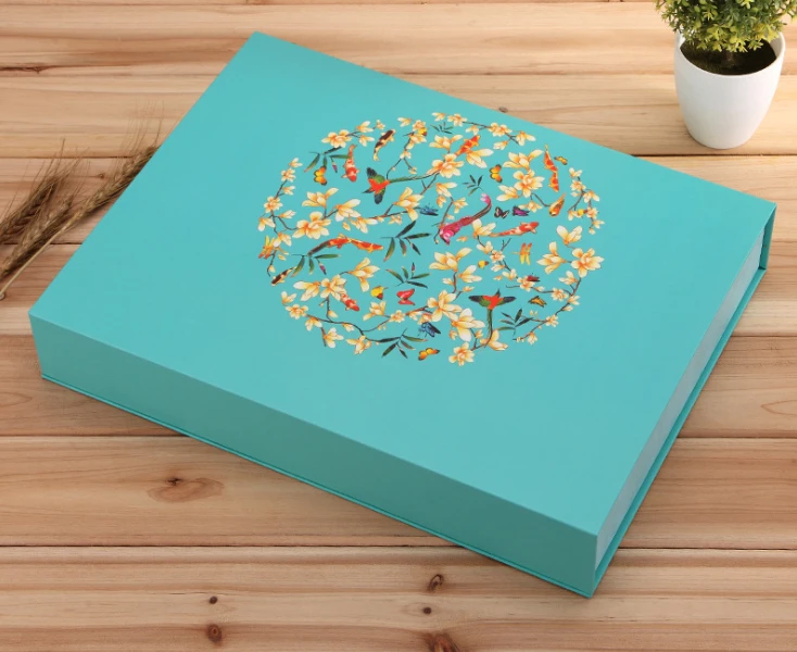 Matte Lamination Magnetic Closure Foldable Gift Packaging Boxes Wholesale Custom Cosmetic Box Packaging ---DH10016