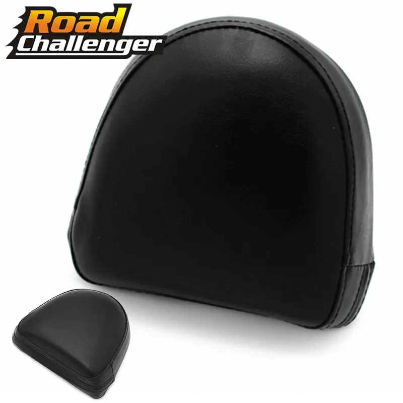 For Harley Black Motorcycle Universal Backrest Sissy Bar Cushion Pad