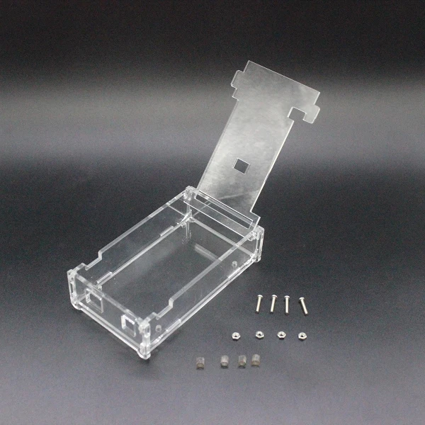 SUQ Enclosure Transparent Gloss Acrylic Box Compatible for arduino Mega 2560 R3 Case